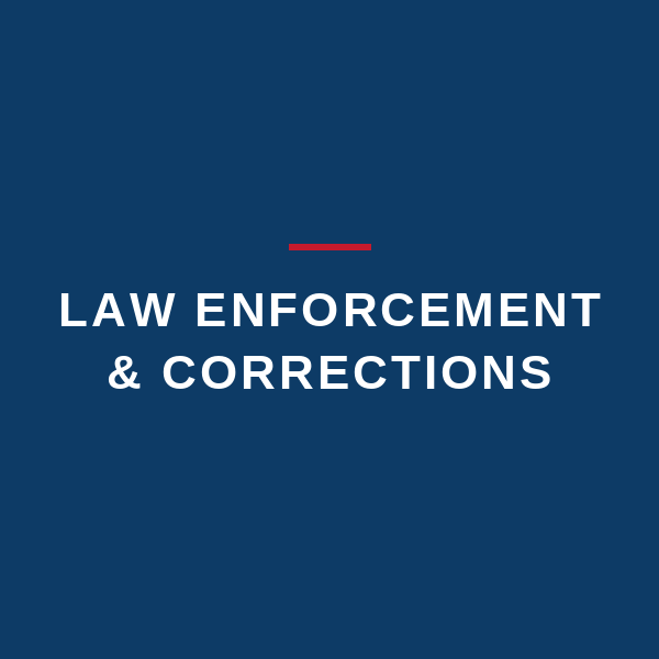 Law Enforcement & Corrections