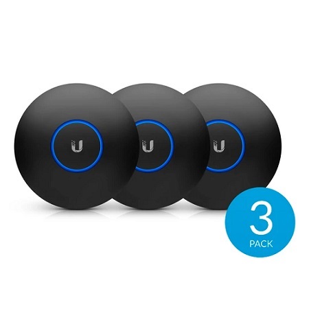 nHD-cover-Black-3 Ubiquiti Access Point NanoHD / WiFi 6 Lite Cover - Black - 3-Pack