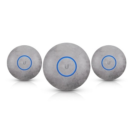 nHD-cover-Concrete-3 Ubiquiti Access Point NanoHD / WiFi 6 Lite Cover - Concrete - 3-Pack