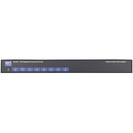 NV-872 NVT 8 Channel DigitalEQ Active Receiver Distribution Amplifier Hub