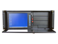 RACKLCDCASE Avanti 4U Rack Mountable Server Case w/ 8.5" LCD Display