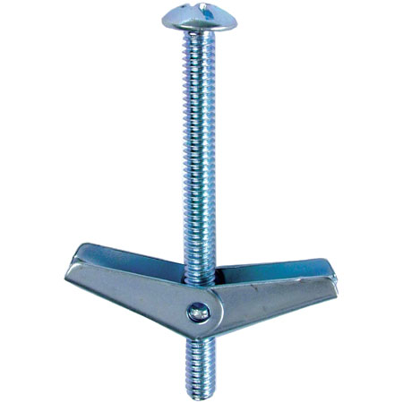TBC82 L.H. Dottie 1/8 X 2 Toggle Bolts Phillips/Slotted  Mushroom Head S