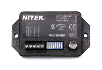 TR515 Nitek Active Receiver for UTP transmission from 100 to 1,500 ft