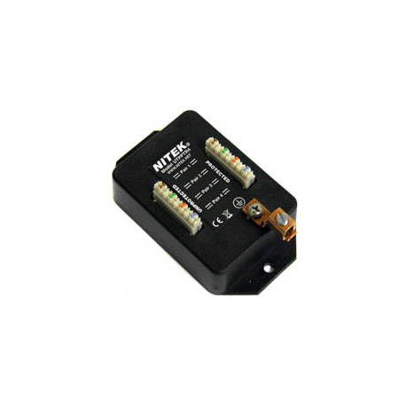 UTPPTR4 Nitek Multi-function In-Line Surge Protector For Fixed & Twisted Pair Transmissions