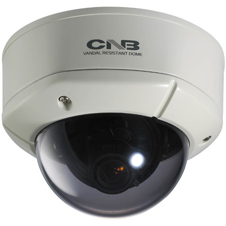 CNB-V1315NVD 1/3 Inch SONY Super HAD CCD 550TVL 4-9mm Lens Dual Voltage Vandal Proof Dome Camera