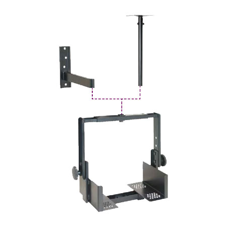 VMP042/044-DISCONTINUED VMP Small CCTV Monitor Ceiling & Wall Mount