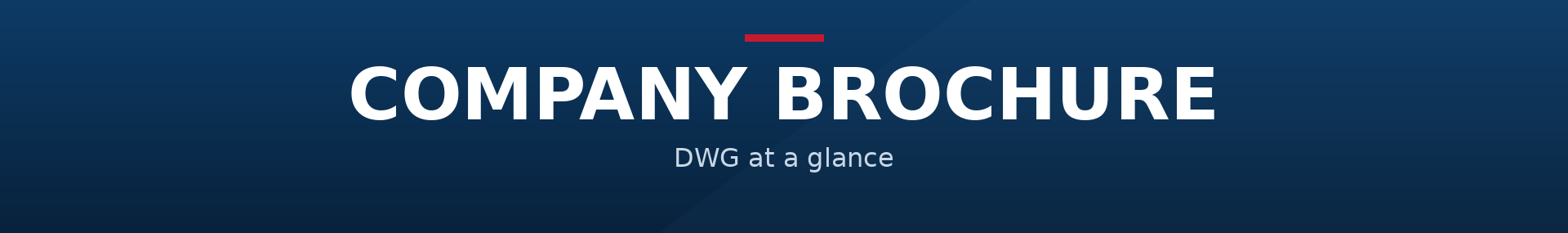 DWG Company Brochure