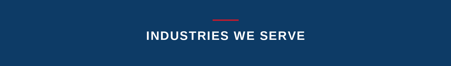 DWG Industries We Serve