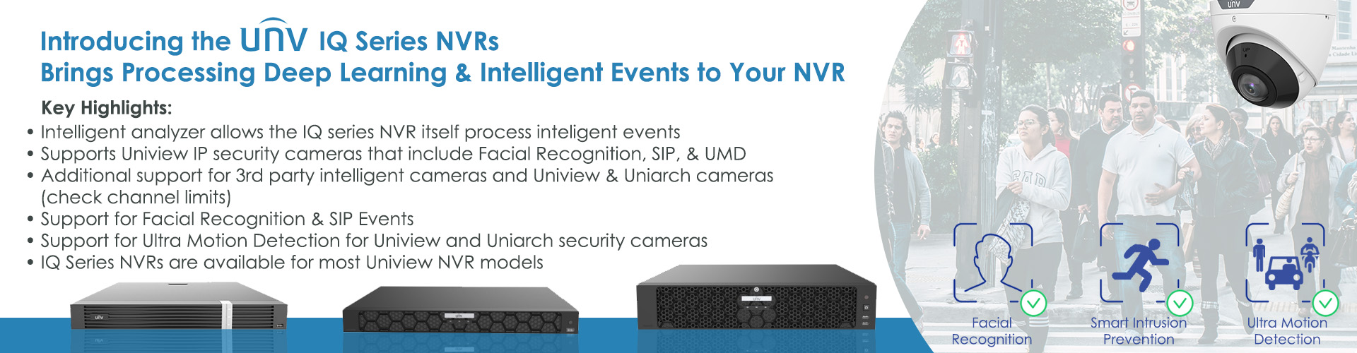 Uniview IQ Series NVRs