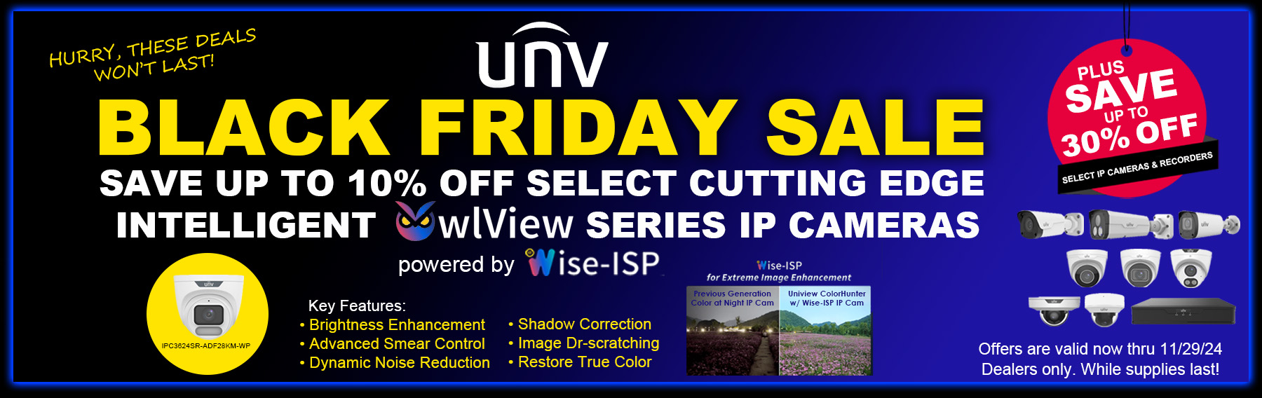 Uniview Black Friday Sale
